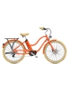 Vélo électrique urbain Unisexe IPOP 4 iPF400 DUO Orange Corail - Image 1/1