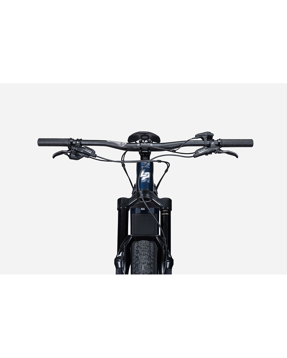 VTT électrique tout suspendu Unisexe OVERVOLT AM 7.7 Bleu